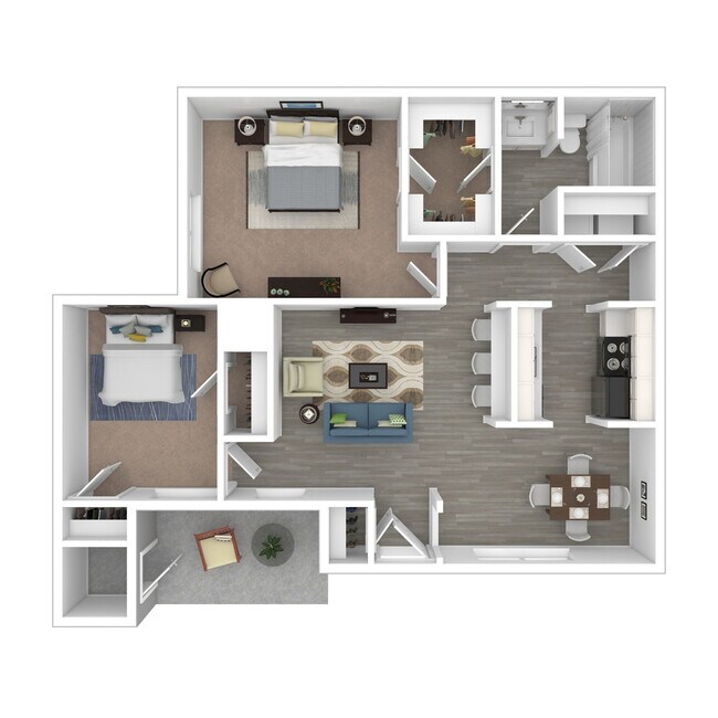 2x1 Upgrade 421 floor plan